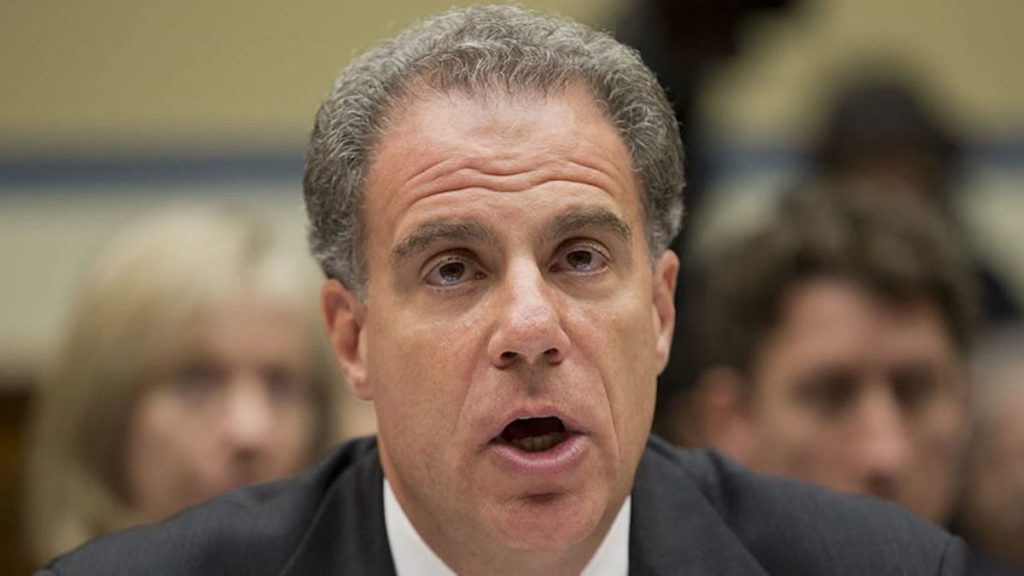 Justice Department (DOJ) Inspector General (IG) Michael Horowitz testifies before the U.S. Congress.