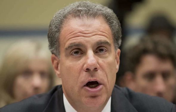 Justice Department (DOJ) Inspector General (IG) Michael Horowitz testifies before the U.S. Congress.