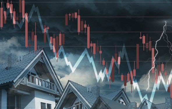 Real Estate Market Going Down Concept Illustration. (Photo: AdobeStock)