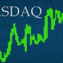 Graphic concept of the NASDAQ Composite (^IXIC) in the green for gains. (Photo: AdobeStock)