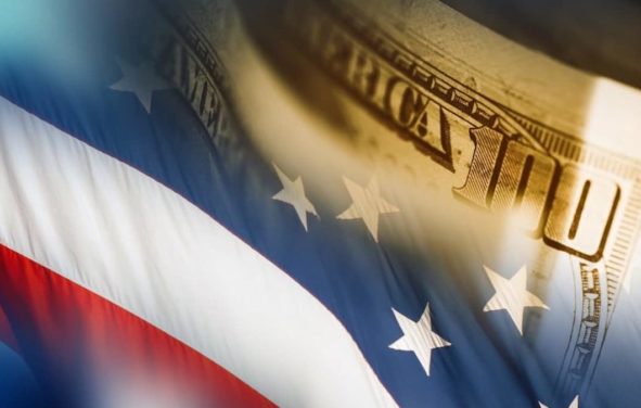 American flag and U.S. dollar financial and economy concept. (Photo: AdobeStock)