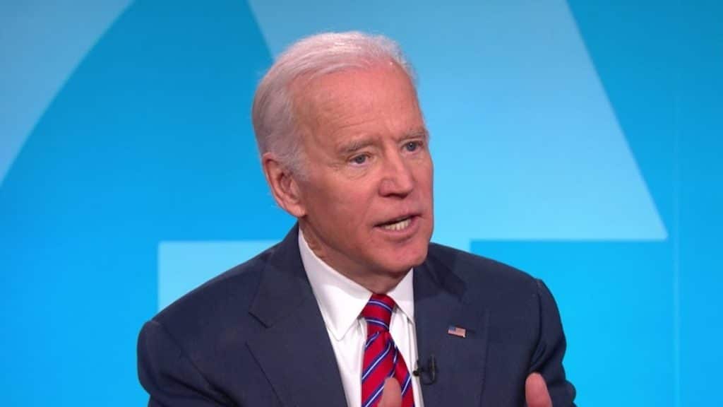 Joe Biden discusses his handling of the allegations leveled by Anita Hill against Justice Clarence Thomas during an interview with PBS News Hour on January 4, 2018. (Photo: SS)