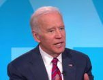 Joe Biden discusses his handling of the allegations leveled by Anita Hill against Justice Clarence Thomas during an interview with PBS News Hour on January 4, 2018. (Photo: SS)