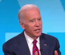 Joe Biden discusses his handling of the allegations leveled by Anita Hill against Justice Clarence Thomas during an interview with PBS News Hour on January 4, 2018. (Photo: SS)
