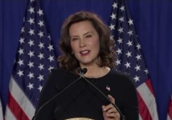 Michigan Governor Gretchen Whitmer delivers the Democratic Response to President Trump's State of the Union Address on February 4, 2020. (Photo: SS)