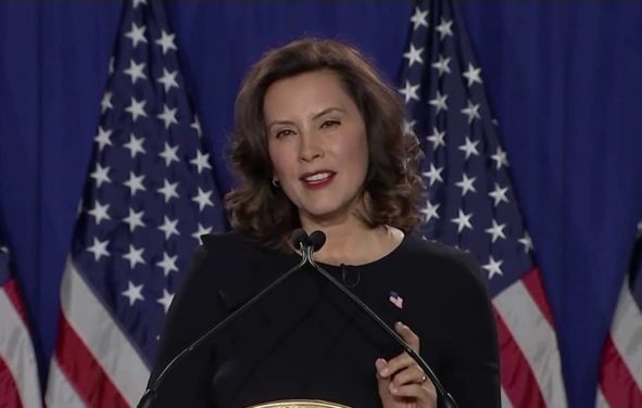 Michigan Governor Gretchen Whitmer delivers the Democratic Response to President Trump's State of the Union Address on February 4, 2020. (Photo: SS)