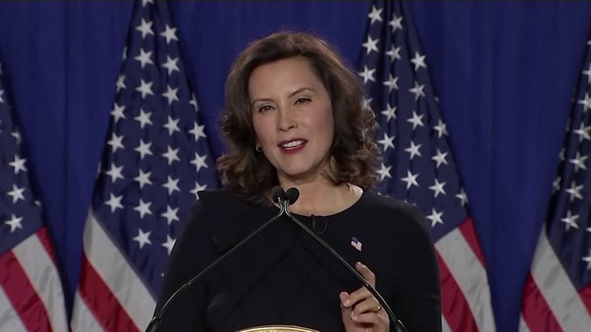 Michigan Governor Gretchen Whitmer delivers the Democratic Response to President Trump's State of the Union Address on February 4, 2020. (Photo: SS)