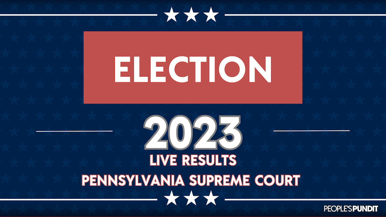 Shared post Live Results 2023 Pennsylvania Supreme Court Election